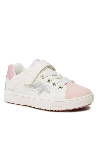 Geox Сникърси J Silenex G. A J35DWA 08554 C0674 S White/Rose - Mera.bg
