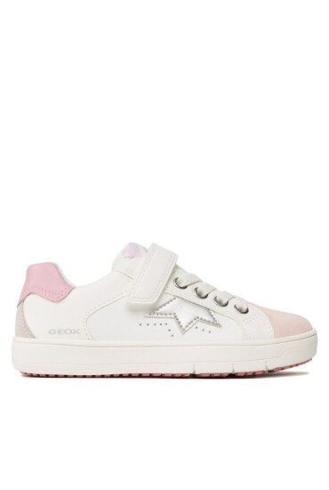 Geox Сникърси J Silenex G. A J35DWA 08554 C0674 S White/Rose - Mera.bg