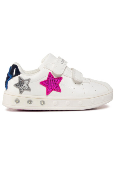 Geox Сникърси J Skylin G. C J928WC 000BC C0563 M White/Fuchsia - Mera.bg