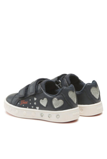 Geox Сникърси J Skylin Girl J358WA054ASC0673 M Navy/Silver - Mera.bg