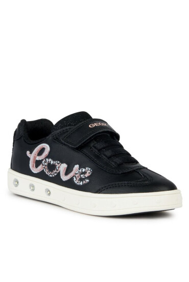Geox Сникърси J Skylin Girl J368WA 054AS C0869 S Black/Lt Pink - Mera.bg