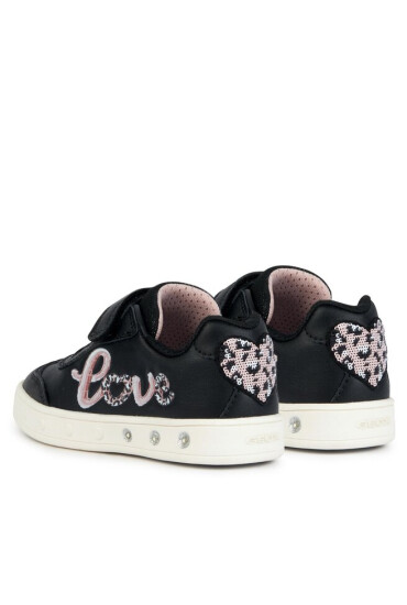 Geox Сникърси J Skylin Girl J368WA 054AS C0869 S Black/Lt Pink - Mera.bg
