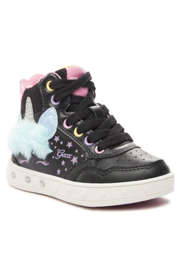 Geox Сникърси J Skylin Girl J368WC 054AS C9240 M Black/Multicolor - Mera.bg