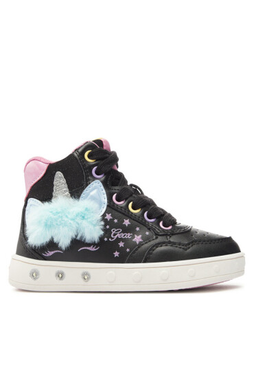 Geox Сникърси J Skylin Girl J368WC 054AS C9240 M Black/Multicolor - Mera.bg