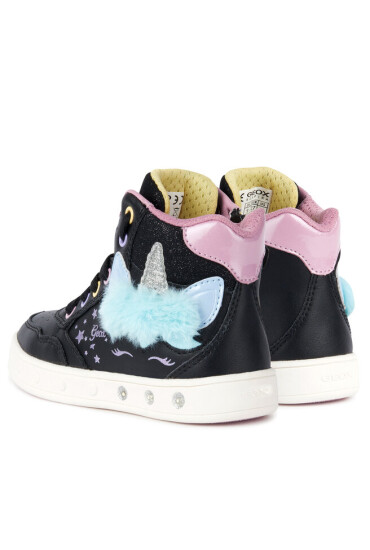 Geox Сникърси J Skylin Girl J368WC 054AS C9240 S Black/Multicolor - Mera.bg