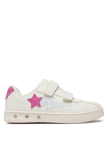 Geox Сникърси J Skylin Girl J458WA 000BC C0563 D Екрю - Mera.bg