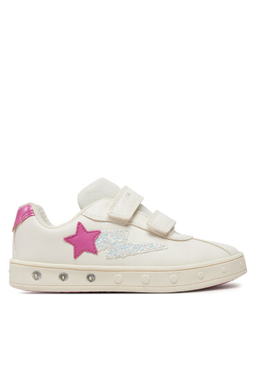 Geox Сникърси J Skylin Girl J458WA 000BC C0563 S Екрю - Mera.bg