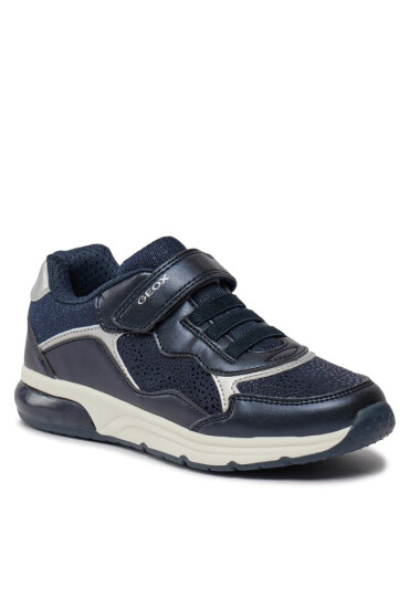 Geox Сникърси J Spaceclub Girl J368VE 0AJAU C0673 D Navy/Silver - Mera.bg