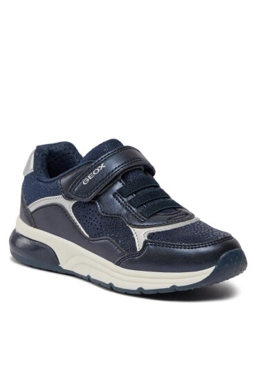 Geox Сникърси J Spaceclub Girl J368VE 0AJAU C0673 S Navy/Silver - Mera.bg