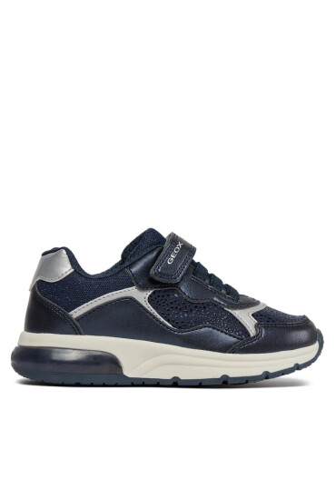 Geox Сникърси J Spaceclub Girl J368VE 0AJAU C0673 S Navy/Silver - Mera.bg
