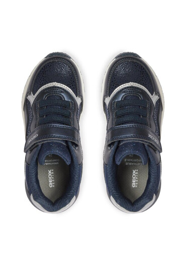 Geox Сникърси J Spaceclub Girl J368VE 0AJAU C0673 S Navy/Silver - Mera.bg