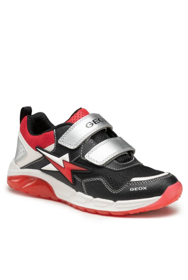 Geox Сникърси J Spaziale B.B J35CQB-014BU C0048 DD Black/Red - Mera.bg