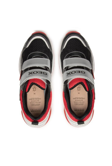 Geox Сникърси J Spaziale B.B J35CQB-014BU C0048 DD Black/Red - Mera.bg