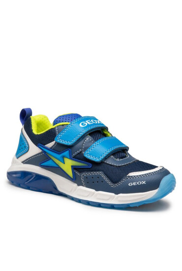Geox Сникърси J Spaziale B.B J35CQB 014BU C0693 D Navy/Lt Blue - Mera.bg