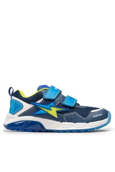 Geox Сникърси J Spaziale B.B J35CQB 014BU C0693 D Navy/Lt Blue - Mera.bg