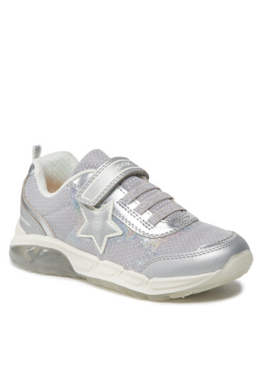 Geox Сникърси J Spaziale G. A J25DAA 014AJ C1007 D Silver - Mera.bg