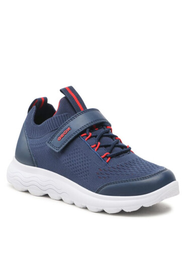 Geox Сникърси J Spherica Boy J26H7C06KBCC0735 D Navy/Red - Mera.bg