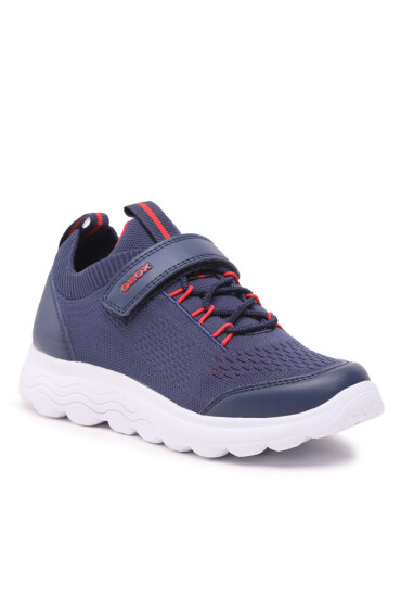 Geox Сникърси J Spherica Boy J26H7C06KBCC0735 S Navy/Red - Mera.bg