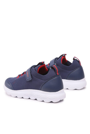 Geox Сникърси J Spherica Boy J26H7C06KBCC0735 S Navy/Red - Mera.bg