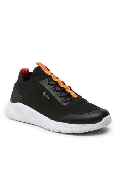 Geox Сникърси J Sprintye Boy J25GBA0006KC0038 D Black/Orange - Mera.bg
