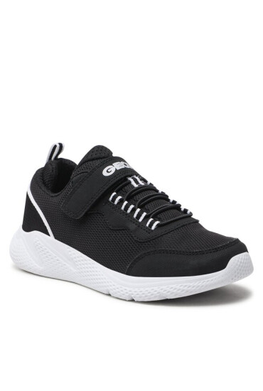Geox Сникърси J Sprintye Boy J25GBE07TCEC0127 S Black/White - Mera.bg