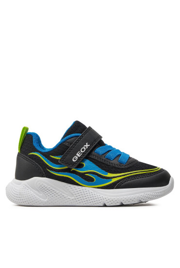 Geox Сникърси J Sprintye Boy J45GBB 01454 C0035 M Black/Lt Blue - Mera.bg