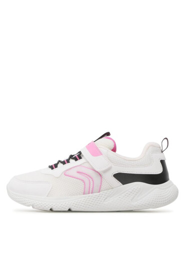 Geox Сникърси J Sprintye Girl J25FWC01454C0563 DD White/Fuchsia - Mera.bg