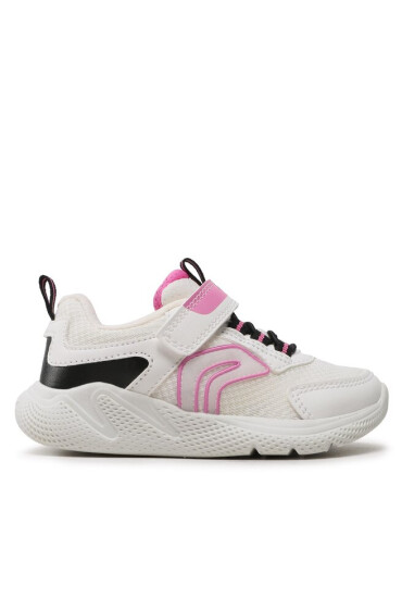Geox Сникърси J Sprintye Girl J25FWC01454C0563 M White/Fuchsia - Mera.bg