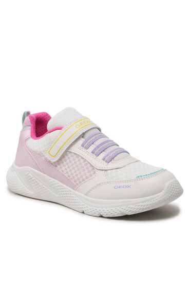 Geox Сникърси J Sprintye Girl J26FWA0BC14C0653 D White/Multicolor - Mera.bg