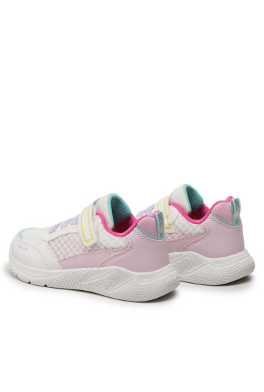 Geox Сникърси J Sprintye Girl J26FWA0BC14C0653 S White/Multicolor - Mera.bg