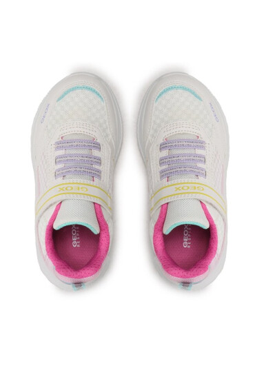 Geox Сникърси J Sprintye Girl J26FWA0BC14C0653 S White/Multicolor - Mera.bg
