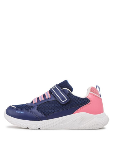 Geox Сникърси J Sprintye Girl J26FWA0BC14C4290 D Navy/Coral - Mera.bg