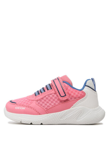 Geox Сникърси J Sprintye Girl J26FWA0BC14C7Q1Z M Lt Coral/White - Mera.bg