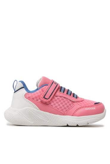 Geox Сникърси J Sprintye Girl J26FWA0BC14C7Q1Z M Lt Coral/White - Mera.bg