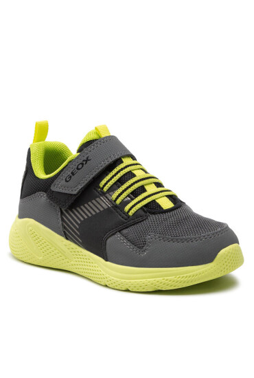Geox Сникърси J Sprintye J26GBA 0CEFU C1267 S Dk Grey/Lime - Mera.bg