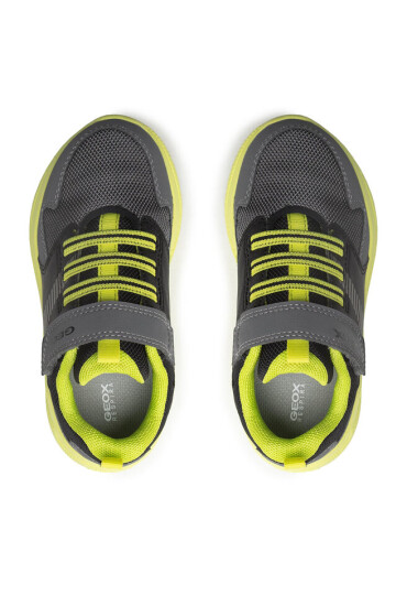 Geox Сникърси J Sprintye J26GBA 0CEFU C1267 S Dk Grey/Lime - Mera.bg