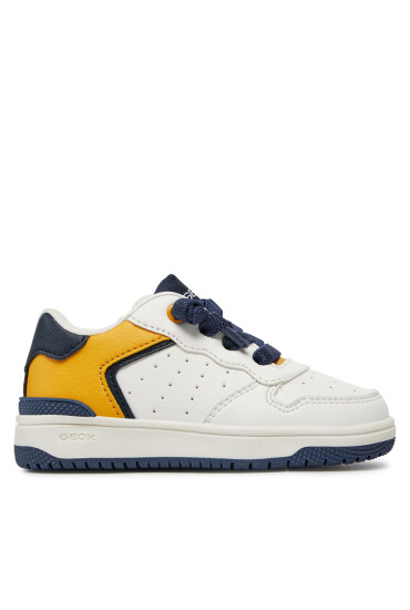 Geox Сникърси J Washiba Boy J45LQB 05411 C0592 M Бял - Mera.bg