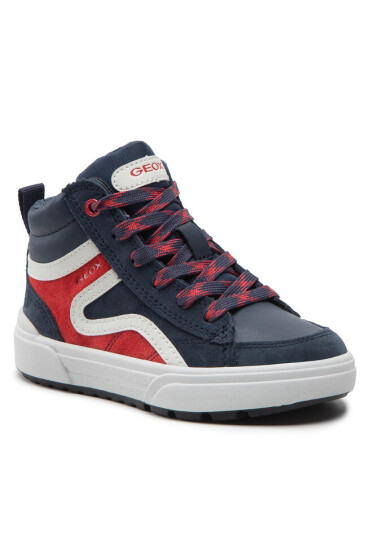 Geox Сникърси J Weemble B. B J26HAB 022BC C0735 S Navy/Red - Mera.bg