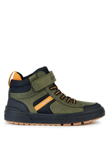 Geox Сникърси J Weemble Boy J26HAA 0MEFU C0099 M Military/Yellow - Mera.bg