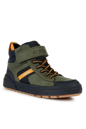 Geox Сникърси J Weemble Boy J26HAA 0MEFU C0099 S Military/Yellow - Mera.bg