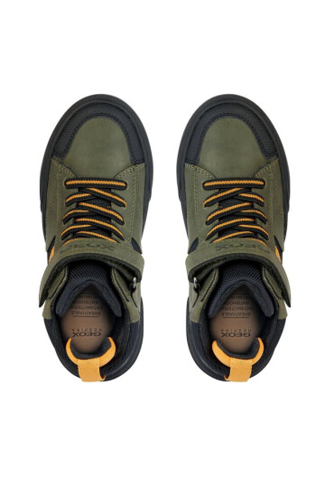 Geox Сникърси J Weemble Boy J26HAA 0MEFU C0099 S Military/Yellow - Mera.bg