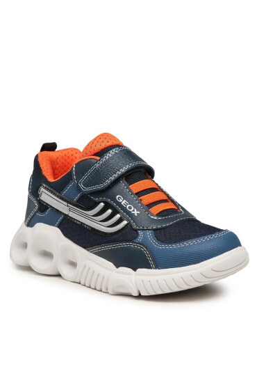 Geox Сникърси J Wroom B. A J35GAA 014BU C0659 D Navy/Orange - Mera.bg