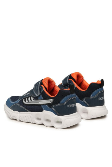Geox Сникърси J Wroom B. A J35GAA 014BU C0659 D Navy/Orange - Mera.bg