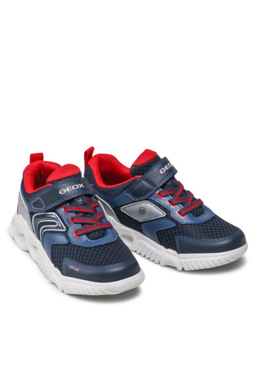 Geox Сникърси J Wroom B. B J25GAB 014BU C0735 D Navy/Red - Mera.bg