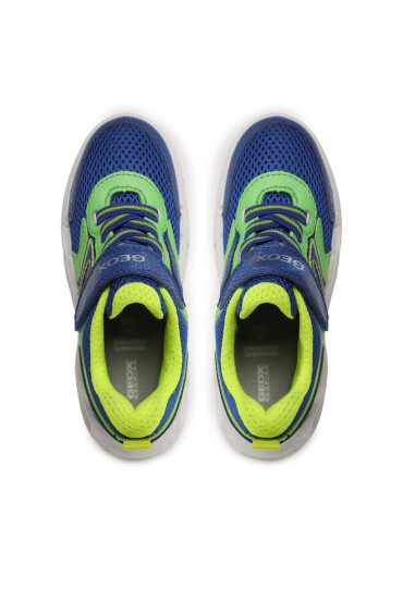 Geox Сникърси J Wroom B. B J25GAB 014CE C4344 DD Royal/Lime - Mera.bg