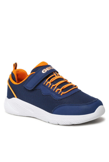Geox Сникърси J25GBE-07TCE C0659 S Navy/Orange - Mera.bg