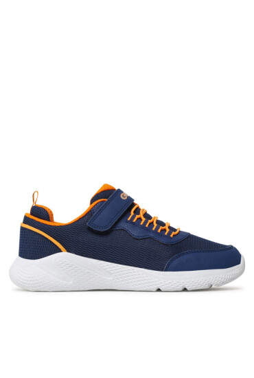Geox Сникърси J25GBE-07TCE C0659 S Navy/Orange - Mera.bg
