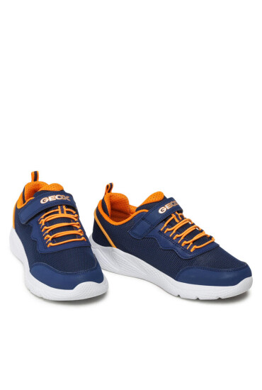 Geox Сникърси J25GBE-07TCE C0659 S Navy/Orange - Mera.bg