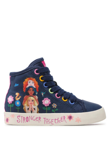 Geox Сникърси Jr Ciak Girl J1504C00010C4002 M Тъмносин - Mera.bg