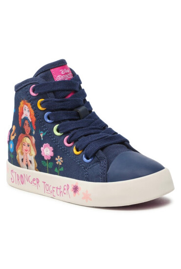 Geox Сникърси Jr Ciak Girl J1504C00010C4002 M Тъмносин - Mera.bg